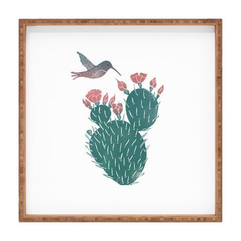 Dash and Ash Morning side Square Tray