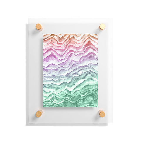 Dash and Ash Mountaineer Floating Acrylic Print