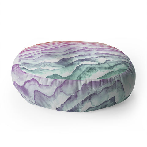 Dash and Ash Mountaineer Floor Pillow Round