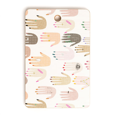 Dash and Ash My Kinda Hands Cutting Board Rectangle