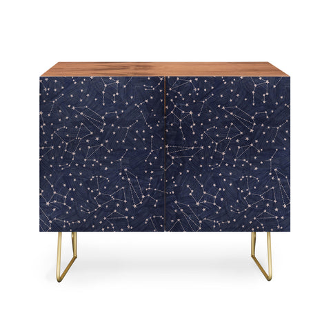 Dash and Ash Nights Sky in Navy Credenza