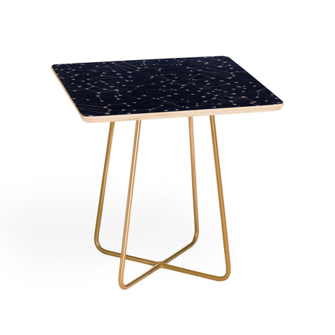 Dash and Ash Nights Sky in Navy Side Table
