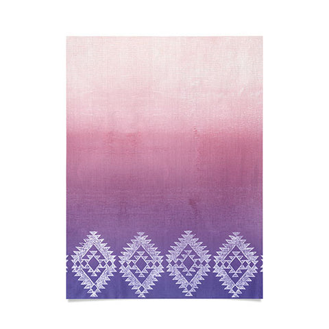 Dash and Ash ombre heart love Poster