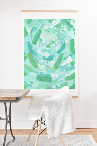 Dash and Ash Open Seas Art Print And Hanger