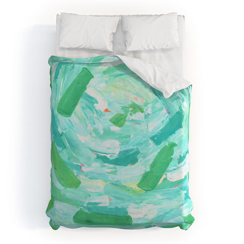 Dash and Ash Open Seas Duvet Cover