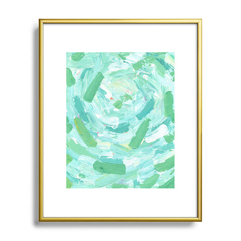 Dash and Ash Open Seas Metal Framed Art Print