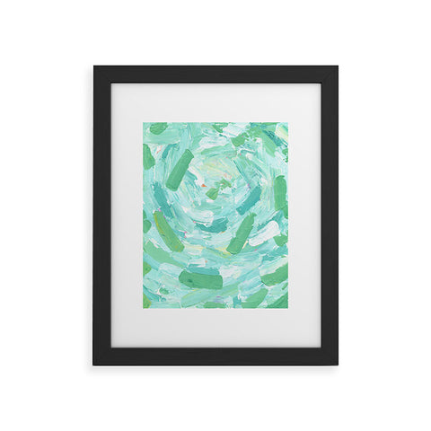 Dash and Ash Open Seas Framed Art Print