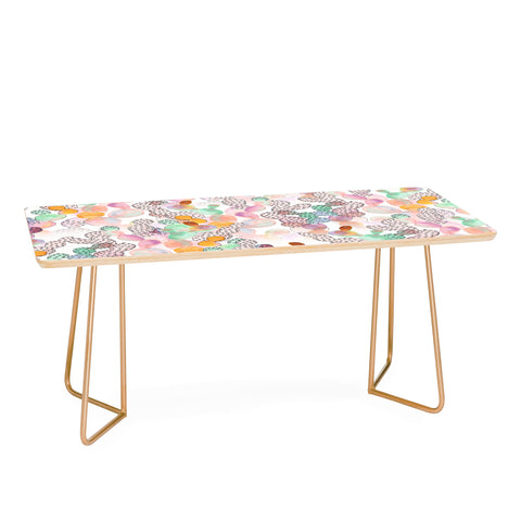 Dash and Ash Over the Rainbow Cactus Coffee Table