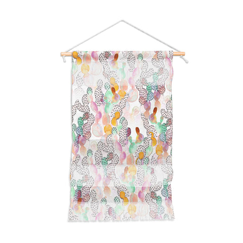 Dash and Ash Over the Rainbow Cactus Wall Hanging Portrait