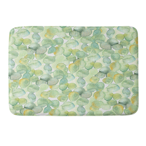 Dash and Ash Paddle Cactus Memory Foam Bath Mat