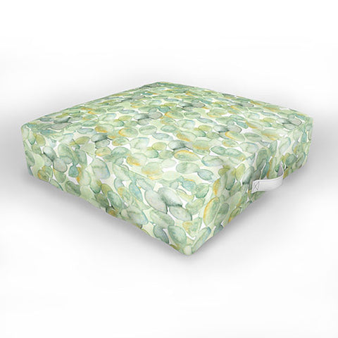 Dash and Ash Paddle Cactus Outdoor Floor Cushion