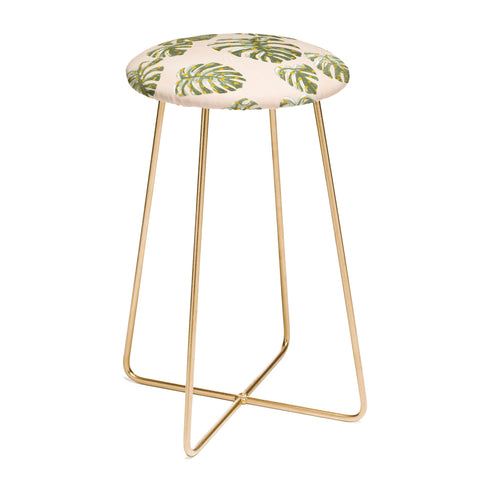 Dash and Ash Palm Oasis Counter Stool