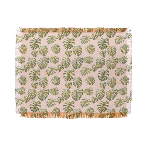 Dash and Ash Palm Oasis Throw Blanket