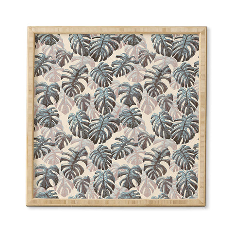 Dash and Ash Palm Springs Blues Framed Wall Art