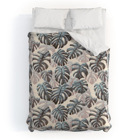 Dash and Ash Palm Springs Blues Duvet Cover