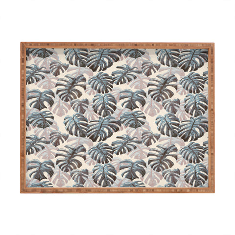 Dash and Ash Palm Springs Blues Rectangular Tray