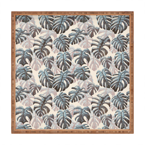 Dash and Ash Palm Springs Blues Square Tray