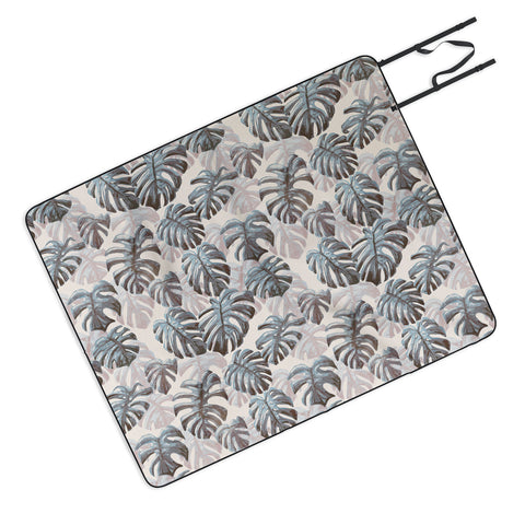 Dash and Ash Palm Springs Blues Picnic Blanket