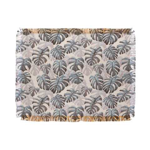 Dash and Ash Palm Springs Blues Throw Blanket