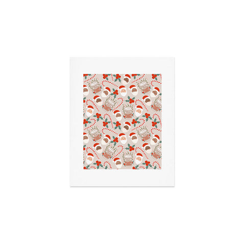 Dash and Ash Peppermint Mocha Art Print