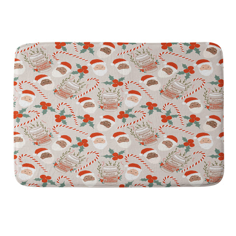 Dash and Ash Peppermint Mocha Memory Foam Bath Mat