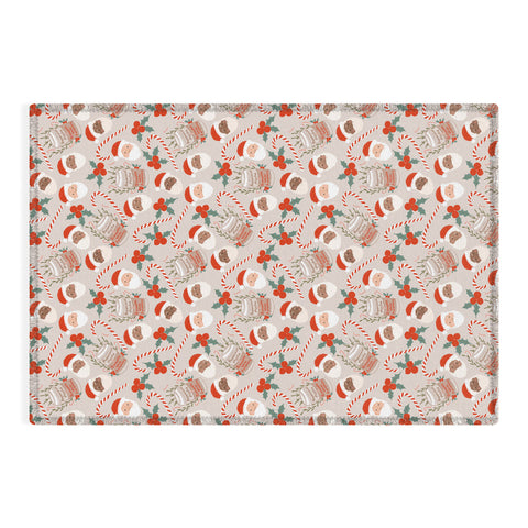 Dash and Ash Peppermint Mocha Outdoor Rug