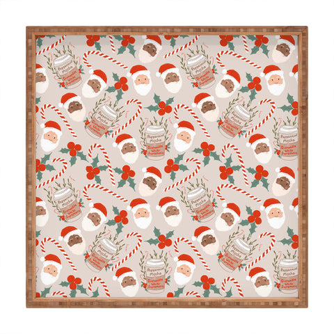 Dash and Ash Peppermint Mocha Square Tray