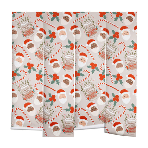 Dash and Ash Peppermint Mocha Wall Mural