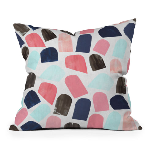 Dash and Ash Petal To The Moon Throw Pillow