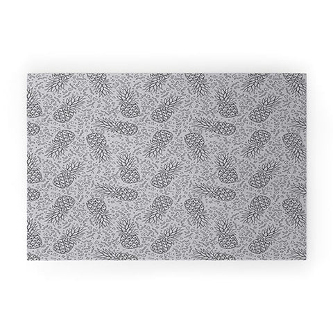 Dash and Ash Pineapple Disco Welcome Mat