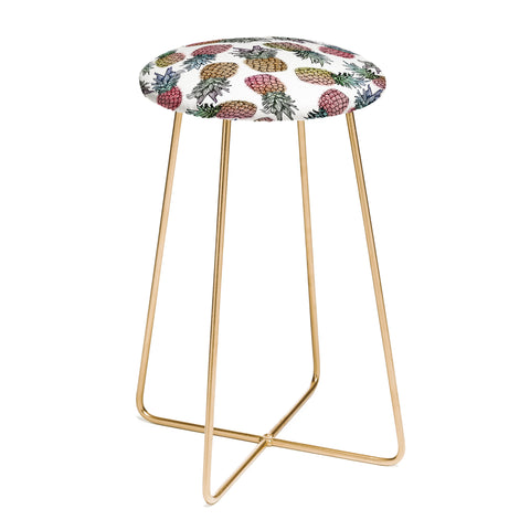 Dash and Ash pineapple palooza Counter Stool