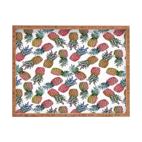 Dash and Ash pineapple palooza Rectangular Tray