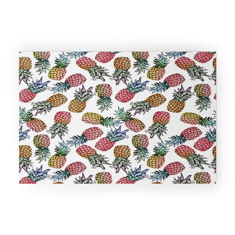 Dash and Ash pineapple palooza Welcome Mat