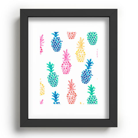 Dash and Ash Pineapple Paradise Recessed Framing Rectangle