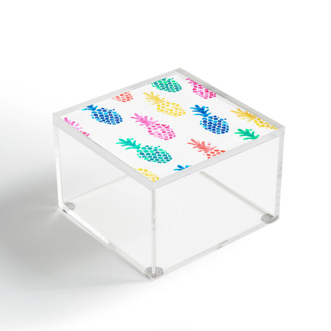 Dash and Ash Pineapple Paradise Acrylic Box