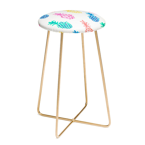 Dash and Ash Pineapple Paradise Counter Stool