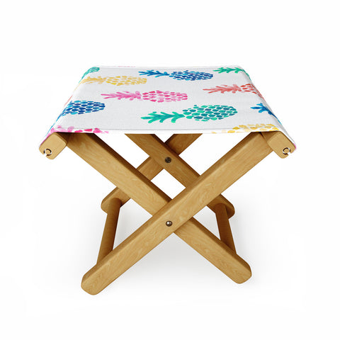 Dash and Ash Pineapple Paradise Folding Stool