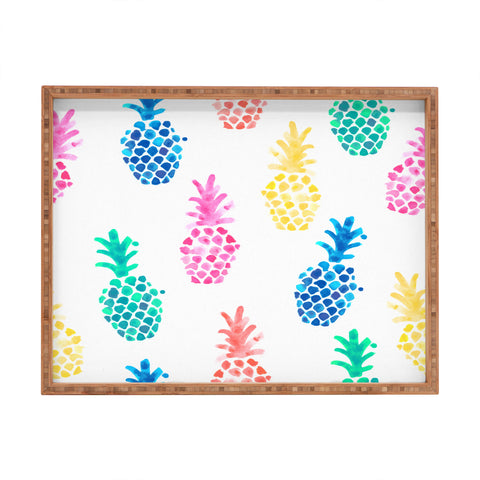 Dash and Ash Pineapple Paradise Rectangular Tray
