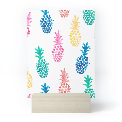 Dash and Ash Pineapple Paradise Mini Art Print