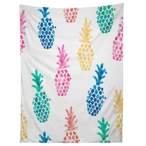 Dash and Ash Pineapple Paradise Tapestry