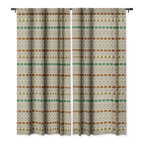Dash and Ash Planted and Grow Blackout Window Curtain