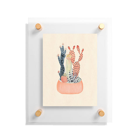 Dash and Ash Plants for Days Floating Acrylic Print