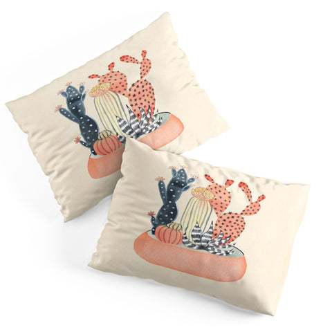 Dash and Ash Plants for Days Pillow Shams