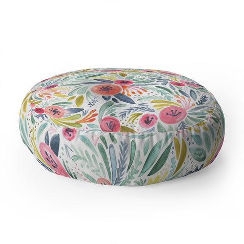Dash and Ash Poppy Lane Floor Pillow Round
