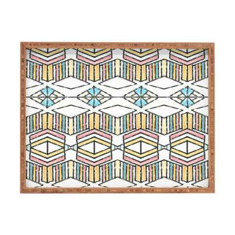 Dash and Ash Rainbow Roam Rectangular Tray