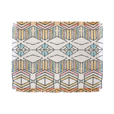 Dash and Ash Rainbow Roam Throw Blanket