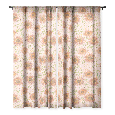 Dash and Ash Rainbow Sunflower Sheer Non Repeat