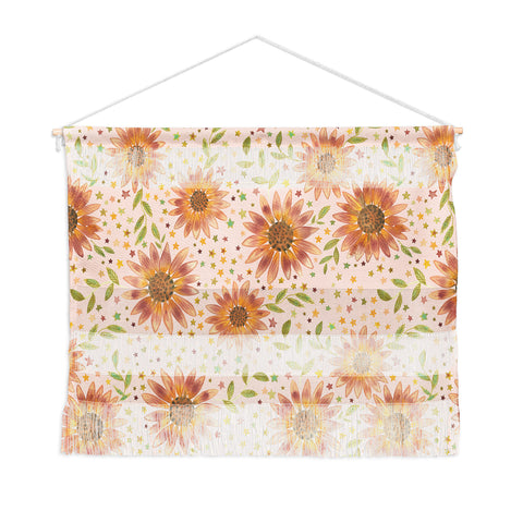 Dash and Ash Rainbow Sunflower Wall Hanging Landscape