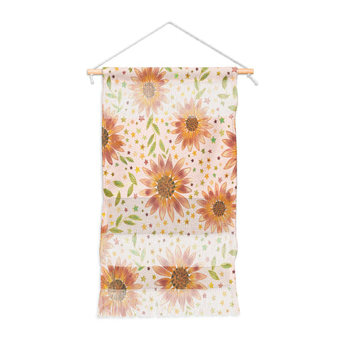 Dash and Ash Rainbow Sunflower Wall Hanging Portrait