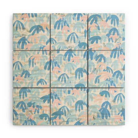 Dash and Ash Royal Palms Wood Wall Mural